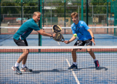 Padelfoto Dunlop mannen