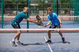 Padelfoto Dunlop mannen